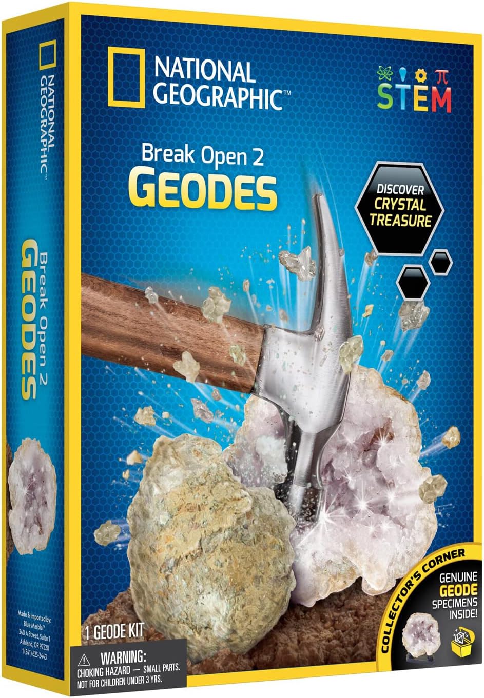 National Geographic - Break Open 2 Geodes (EN,FR,DE,IT)