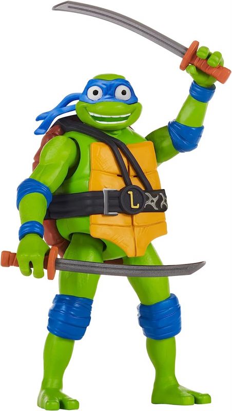 Figura de juguete de las Tortugas Ninja Mutantes Adolescentes - Ninja grita a Leonardo