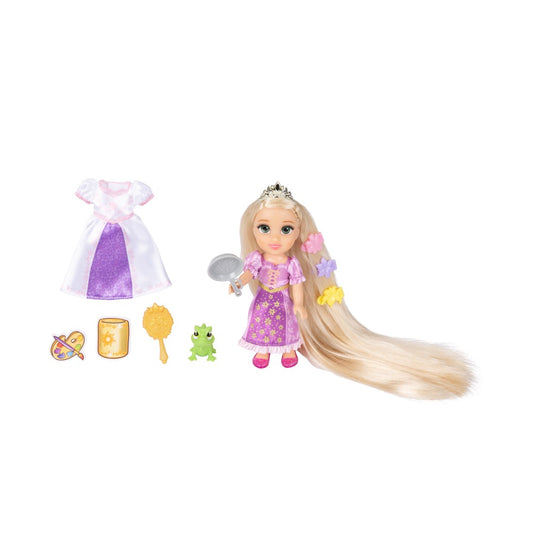 Princesas Disney - Muñeca Rapunzel "El Pelo Más Largo" - Set de juego