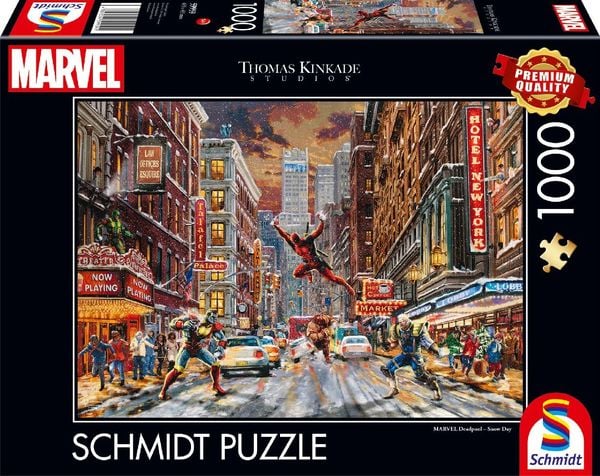 Deadpool - Snow Day - 1000 piece puzzle