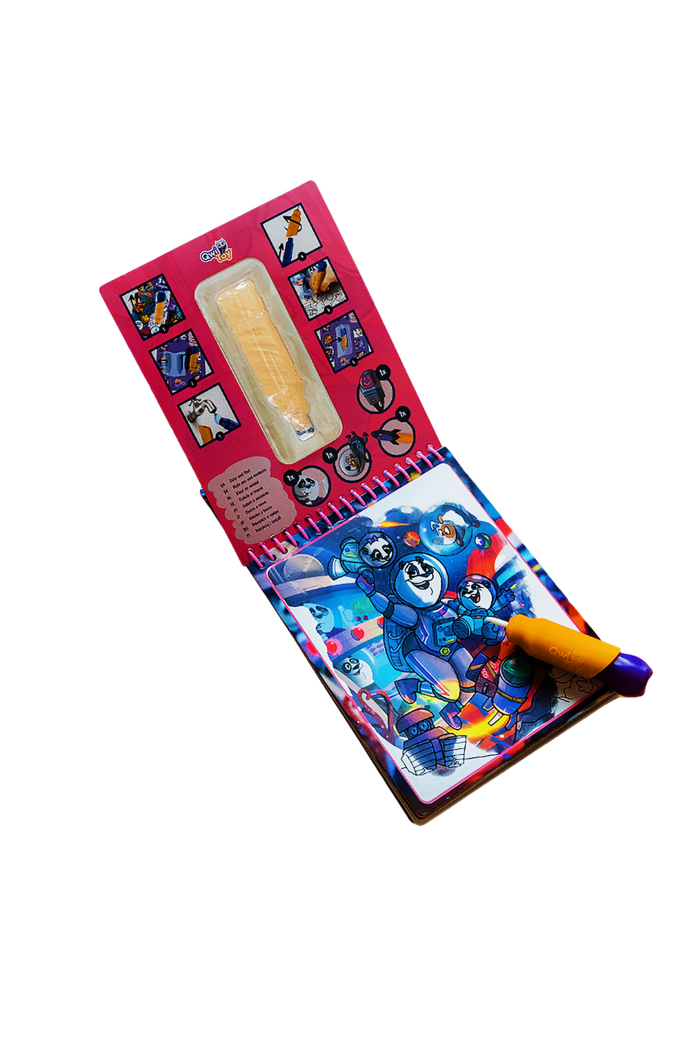 Qwi Toy 3 in 1 Game Book - Magical Adventures