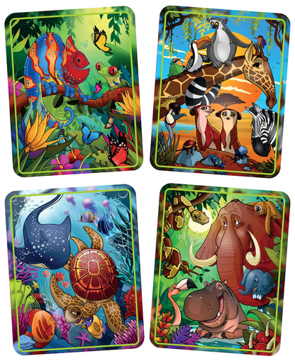 Qwi Toy 3 in 1 Game Book - Tropics