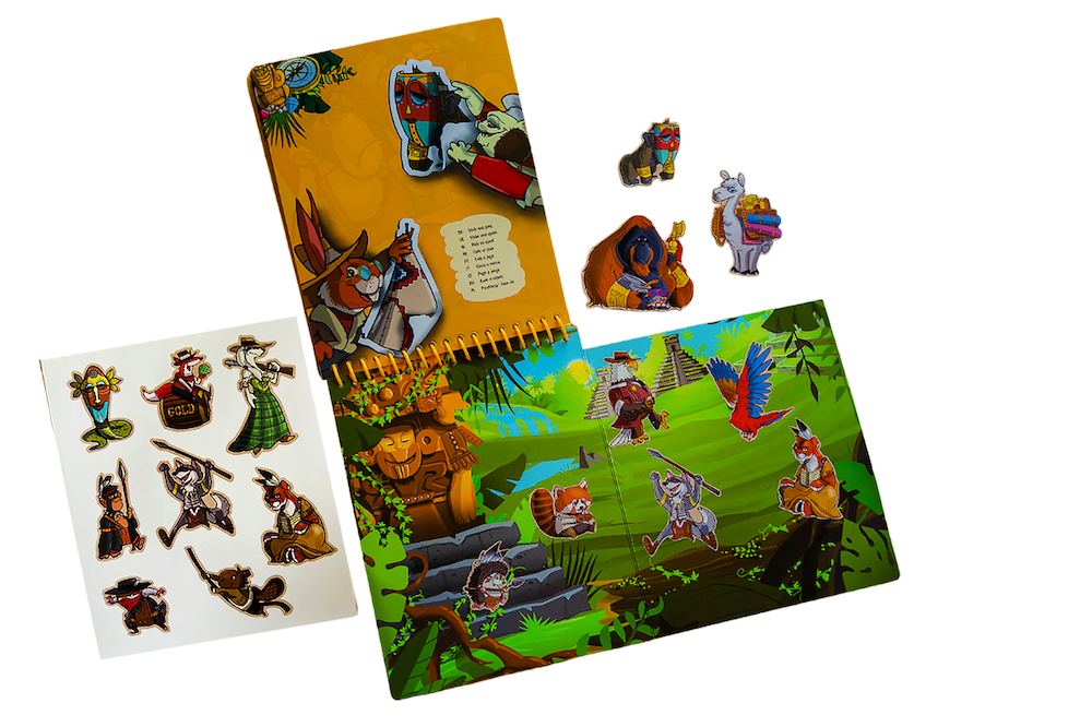 Qwi Toy 3 in 1 Game Book - Time Travel