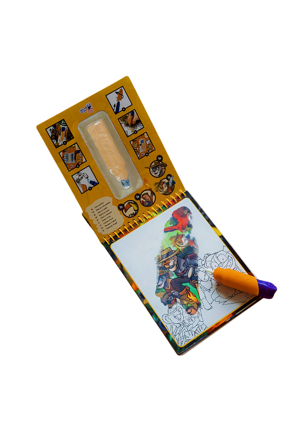 Qwi Toy 3 in 1 Game Book - Time Travel