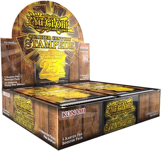 Yu-Gi-Oh ! Quarter Century Stampede - Booster DE 24er Display