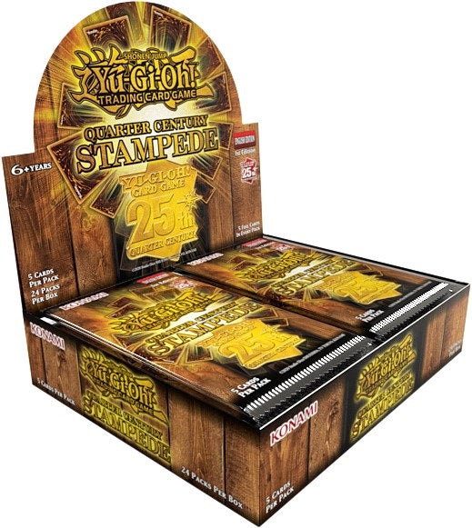 Yu-Gi-Oh ! Quarter Century Stampede - Booster EN 24er Display