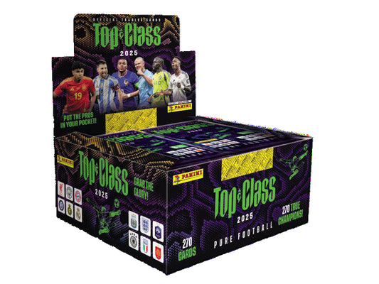 Fifa Top Class 2025 Trading Card Kollektion - FLOW PACK BOX