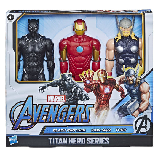 Hasbro F5291 - Marvel Avengers - Figuras de acción Titan Heroes - Set