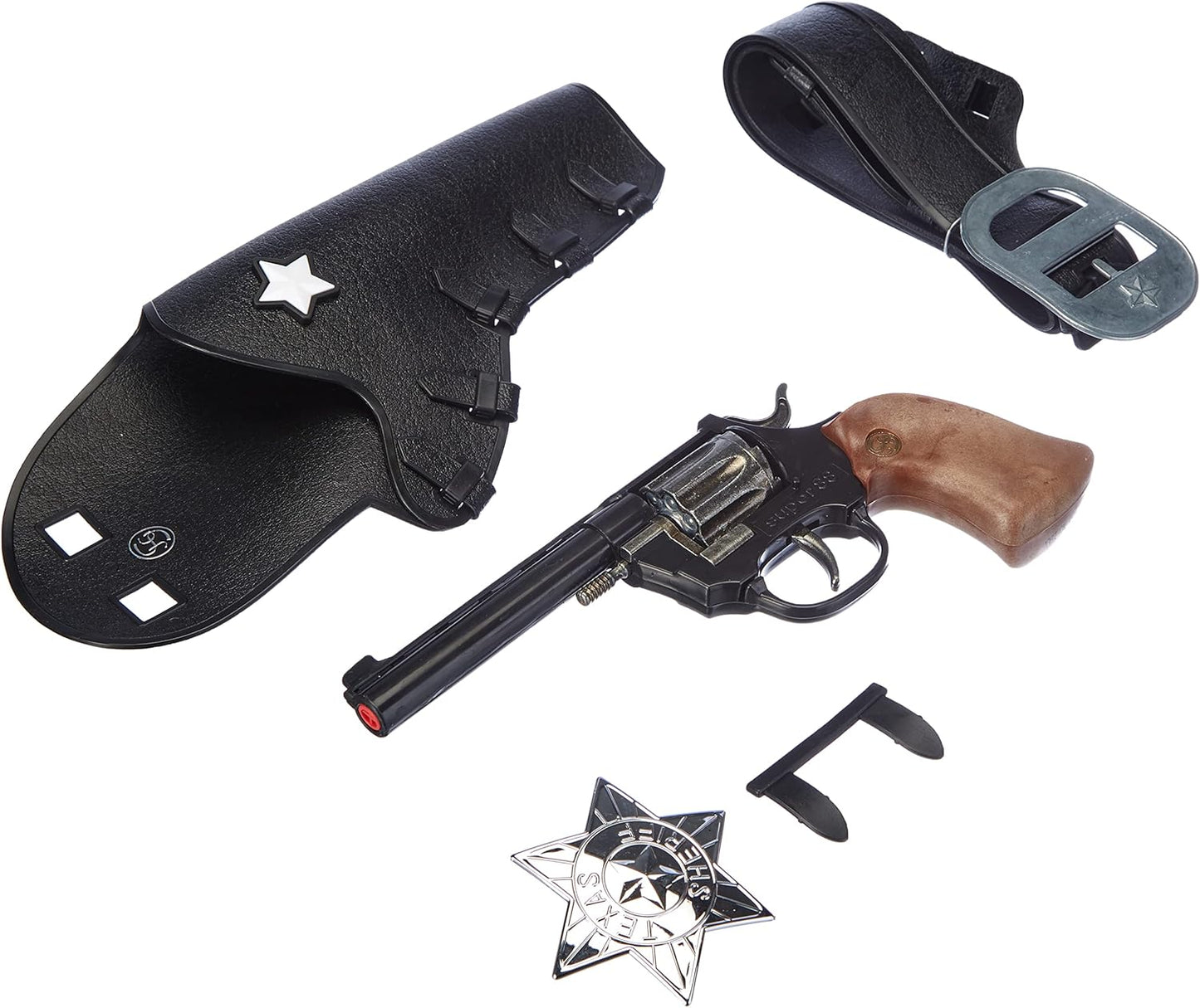 Schrödel J.G. Spielzeugpistole Set Super 88 Junior, 8-Schuss