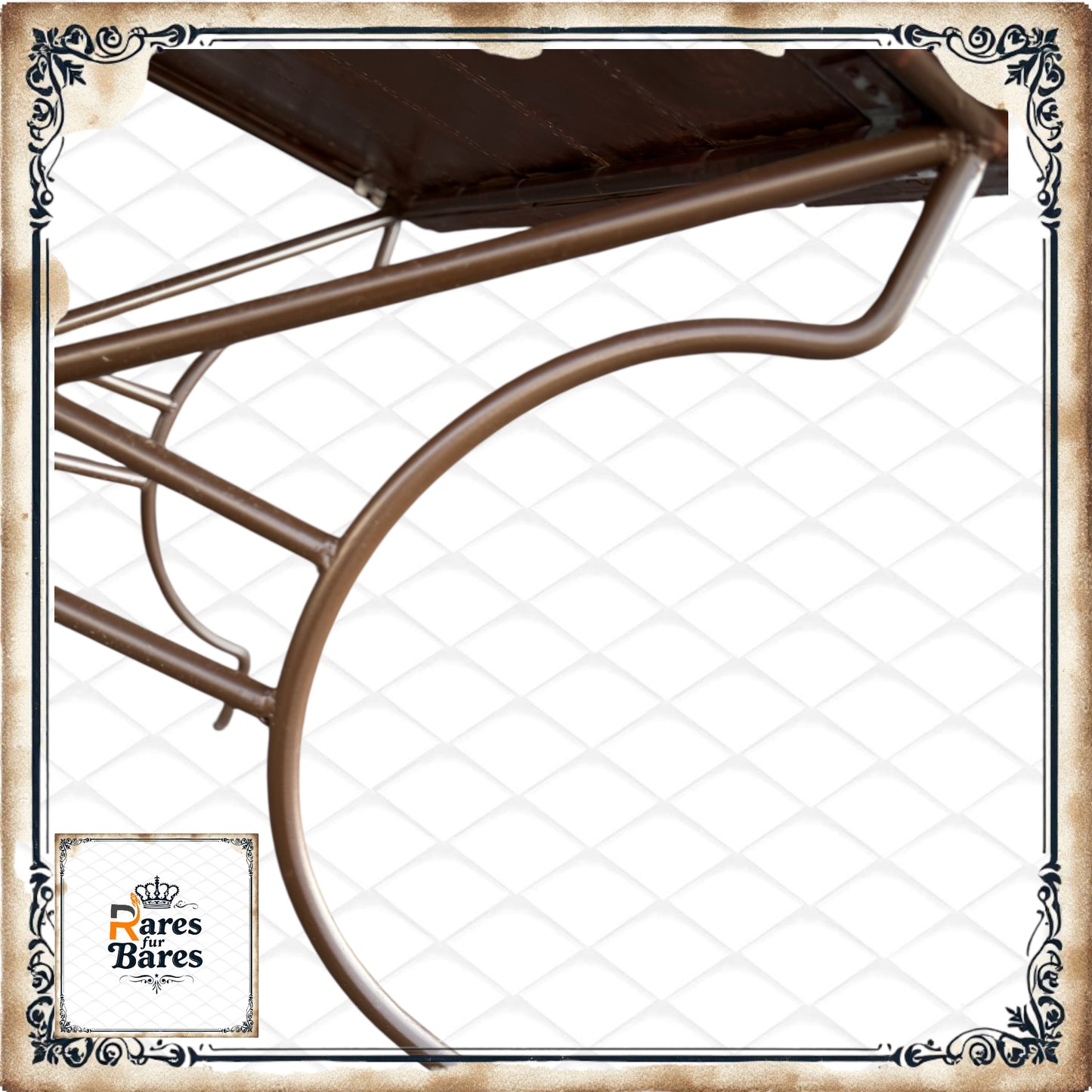 Gartentisch "Mediterran II", Metall, 205x100x74cm - RETOUREN ROYAL