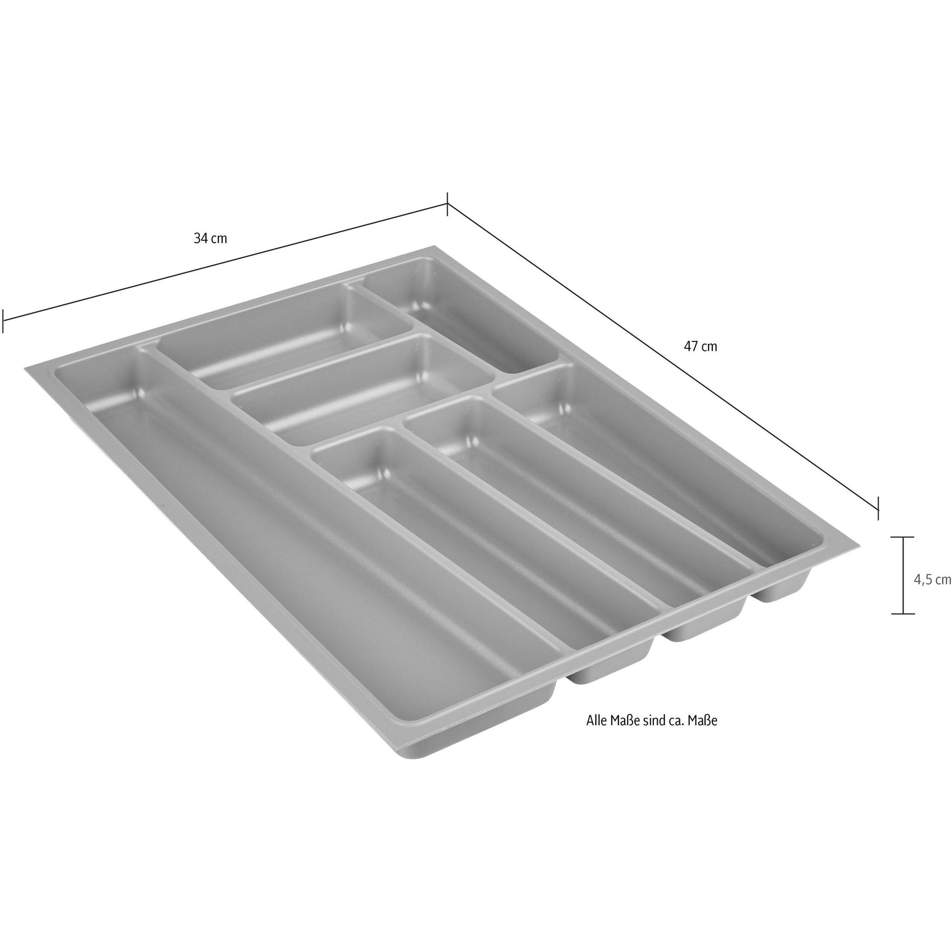 Besteckeinsatz, div. Größen und Abmessungen - NOBILIA® ELEMENTS NOBILIA® ELEMENTS