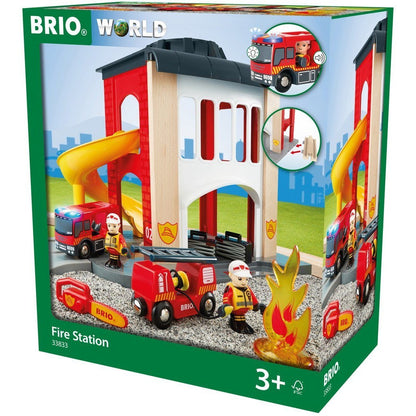 Große Feuerwehrstation mit Einsatzfahrzeug - BRIO® WORLD Ravensburger Verlag GmbH