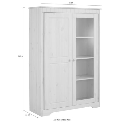 Highboard "Pöhl", Breite 95 cm, Höhe 140 cm - HOME AFFAIRE HOME AFFAIRE