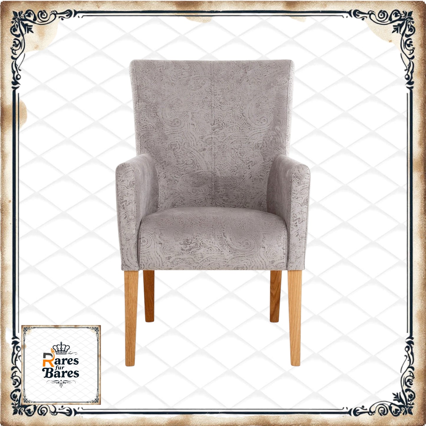 Sillón "King", gris, de HOME AFFAIRE