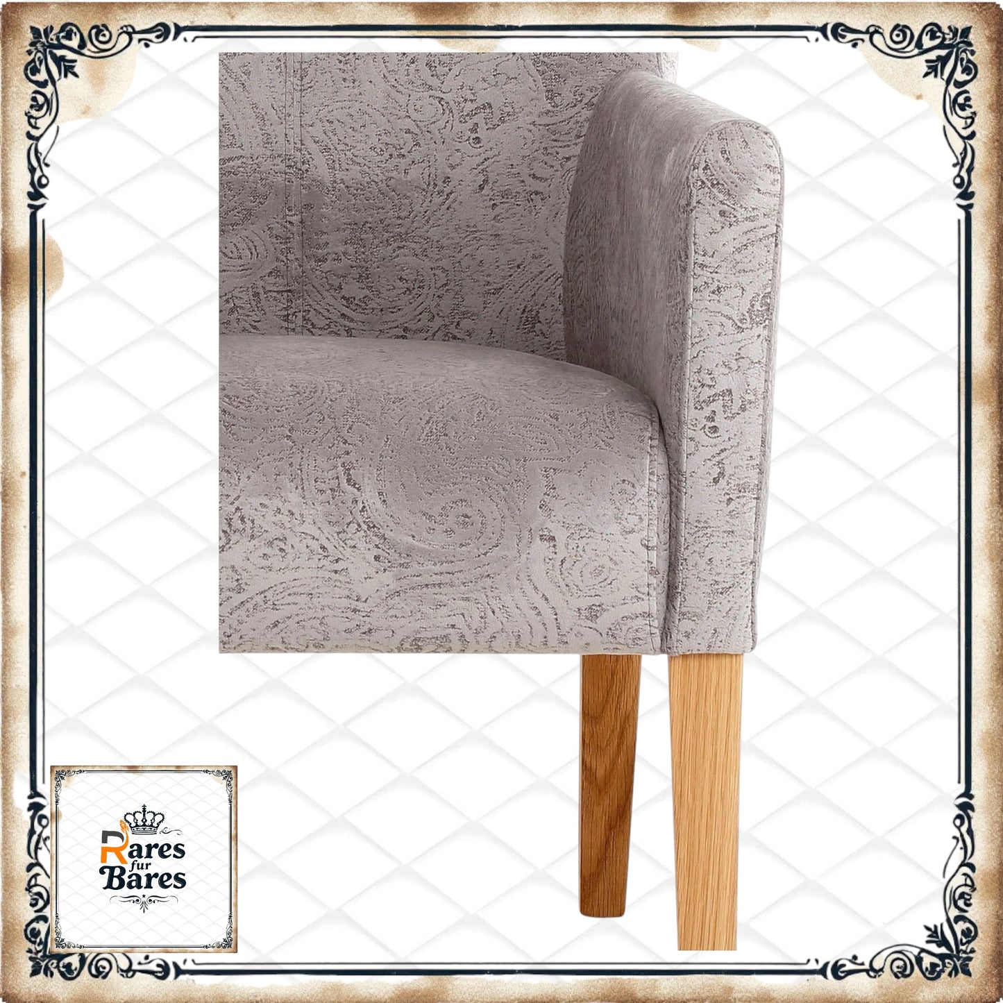Sillón "King", gris, de HOME AFFAIRE