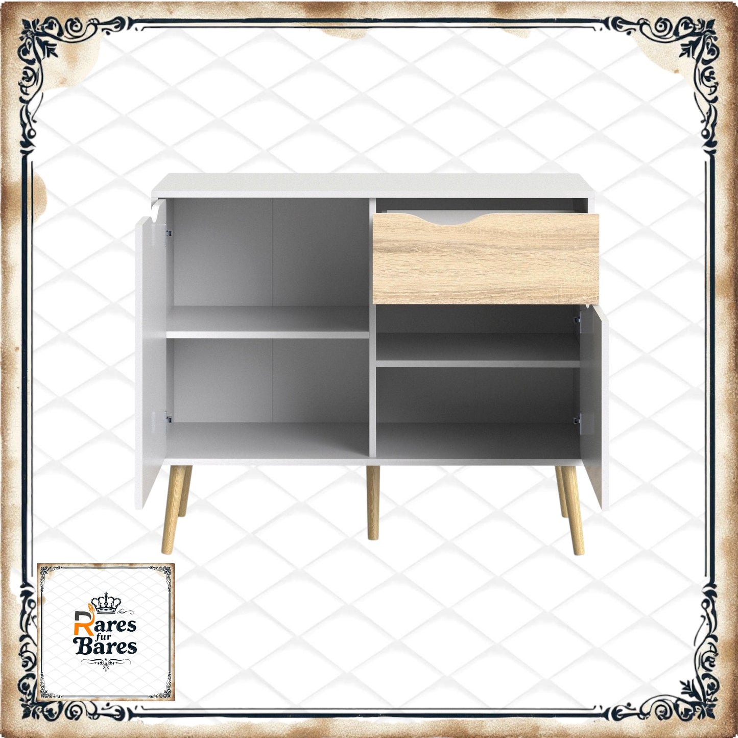 Aparador "Oslo", mueble con cajones - HOME AFFAIRE