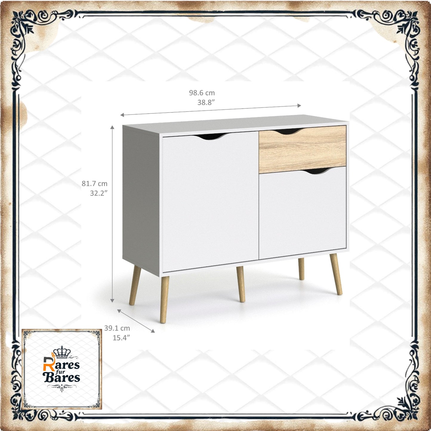 Aparador "Oslo", mueble con cajones - HOME AFFAIRE