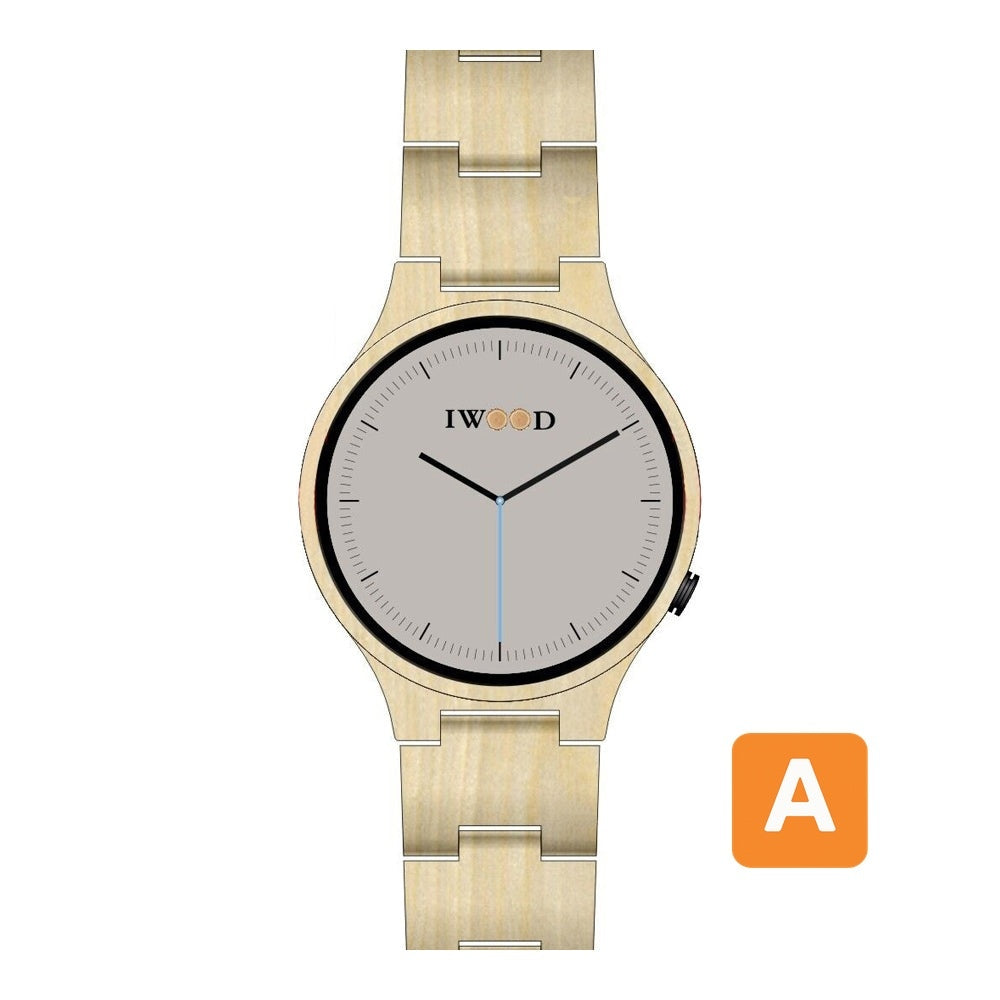Iwood Echtholz Herrenuhr IW18441001