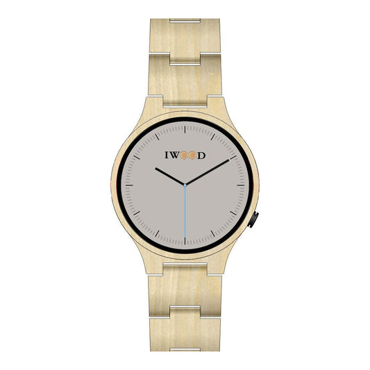 Iwood real wood men's watch IW18441001