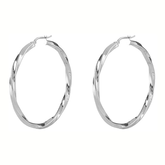 Guess women's hoop earrings JUBE04184JWRHTU