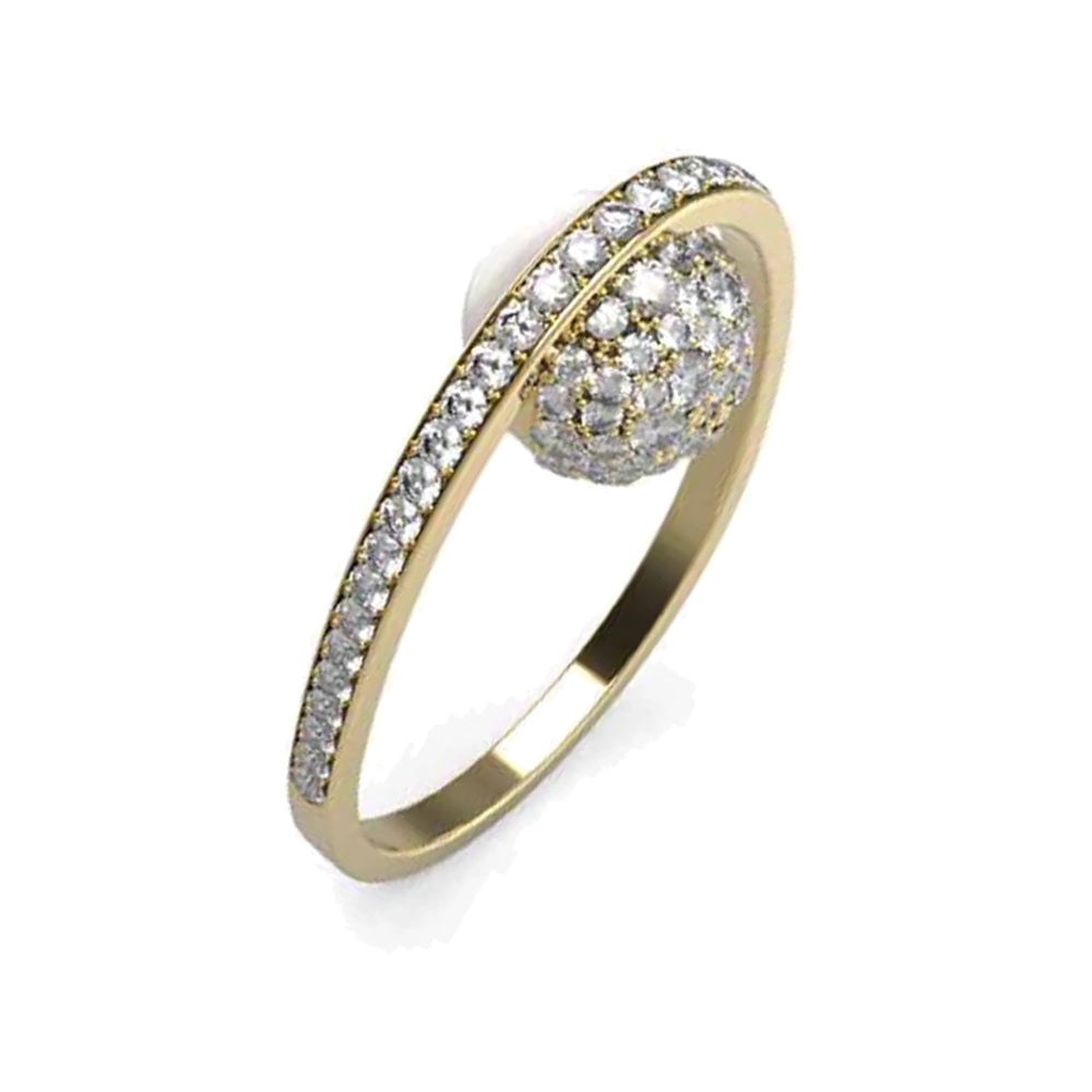 Guess Damen Ring JUBR04454JWYG58 Guess