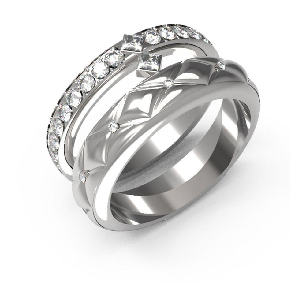 Guess Women's Ring JUBR04586JWRH52