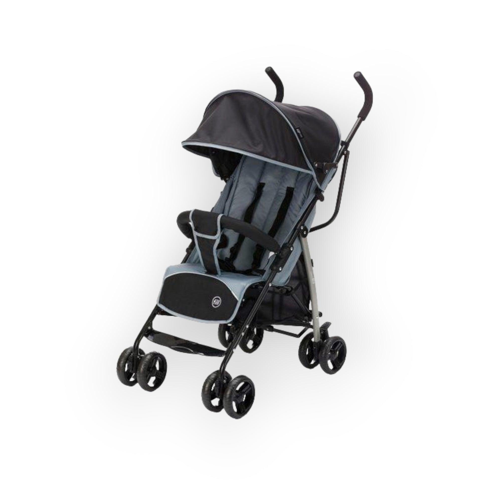 Kinder-Buggy Fill Buggy Glider, schwarz-grau Fillikid