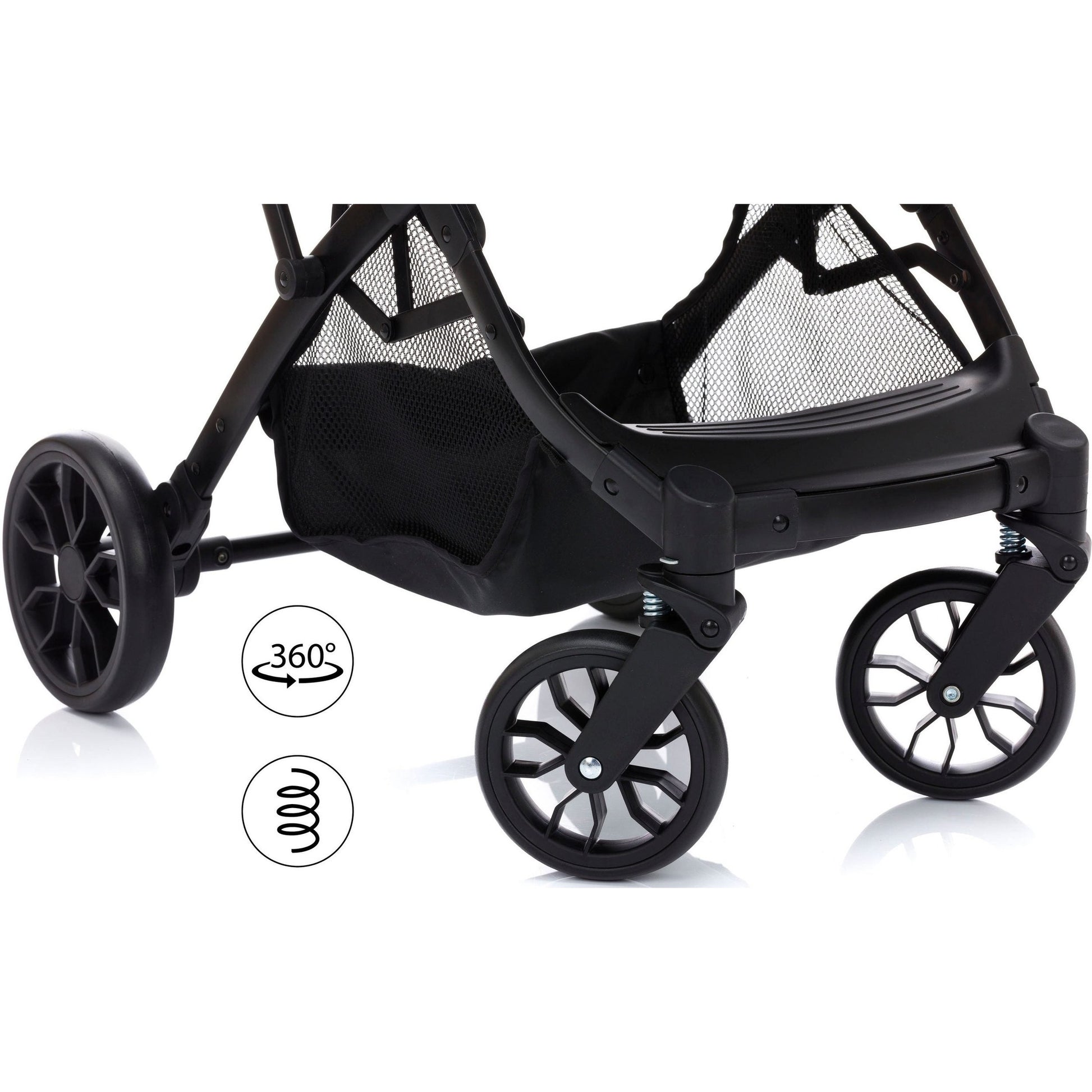 Kinder-Buggy "Styler Elite", hellgrau melange - FILLIKID Fillikid