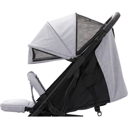 Kinder-Buggy "Styler Elite", hellgrau melange - FILLIKID Fillikid