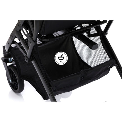 Kinder-Buggy "Styler Elite", hellgrau melange - FILLIKID Fillikid