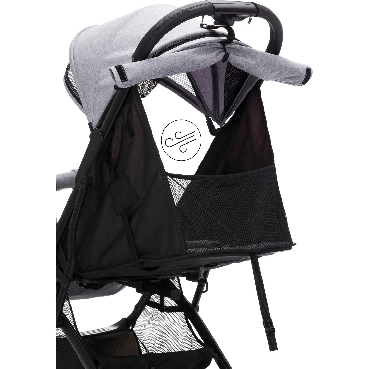 Kinder-Buggy "Styler Elite", hellgrau melange - FILLIKID Fillikid