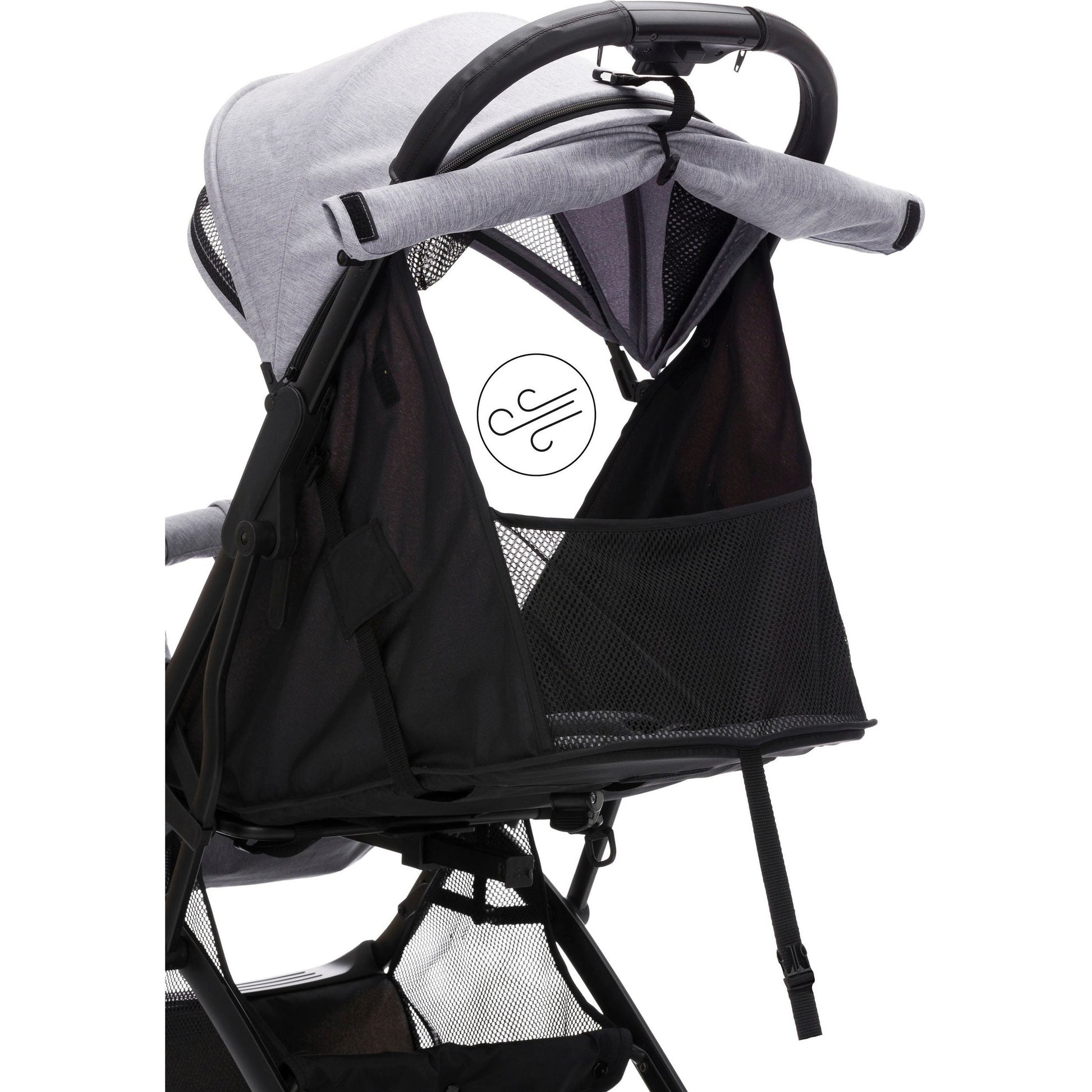 Kinder-Buggy "Styler Elite", hellgrau melange - FILLIKID Fillikid