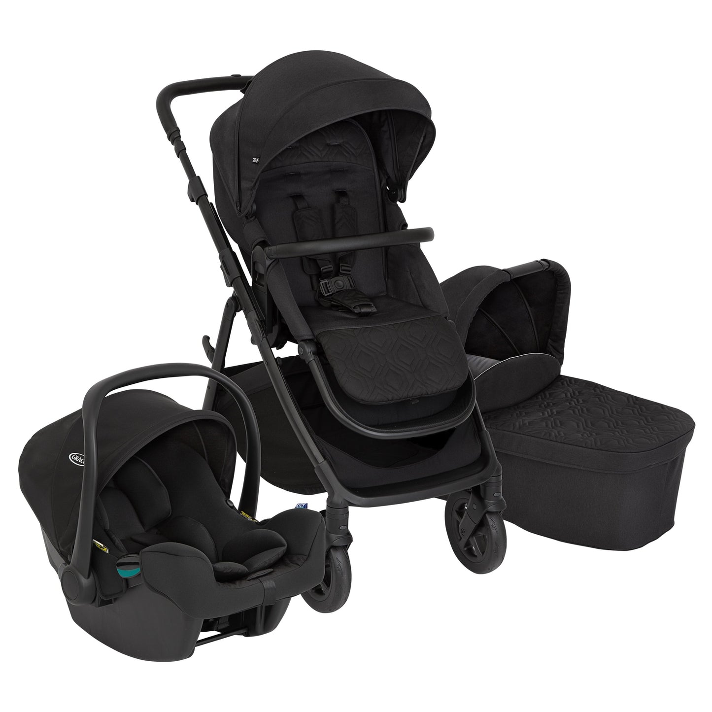 Kombi-Kinderwagen "Near2Me™ DLX", 3in1 inkl. Babyschale - GRACO Graco Children's Products