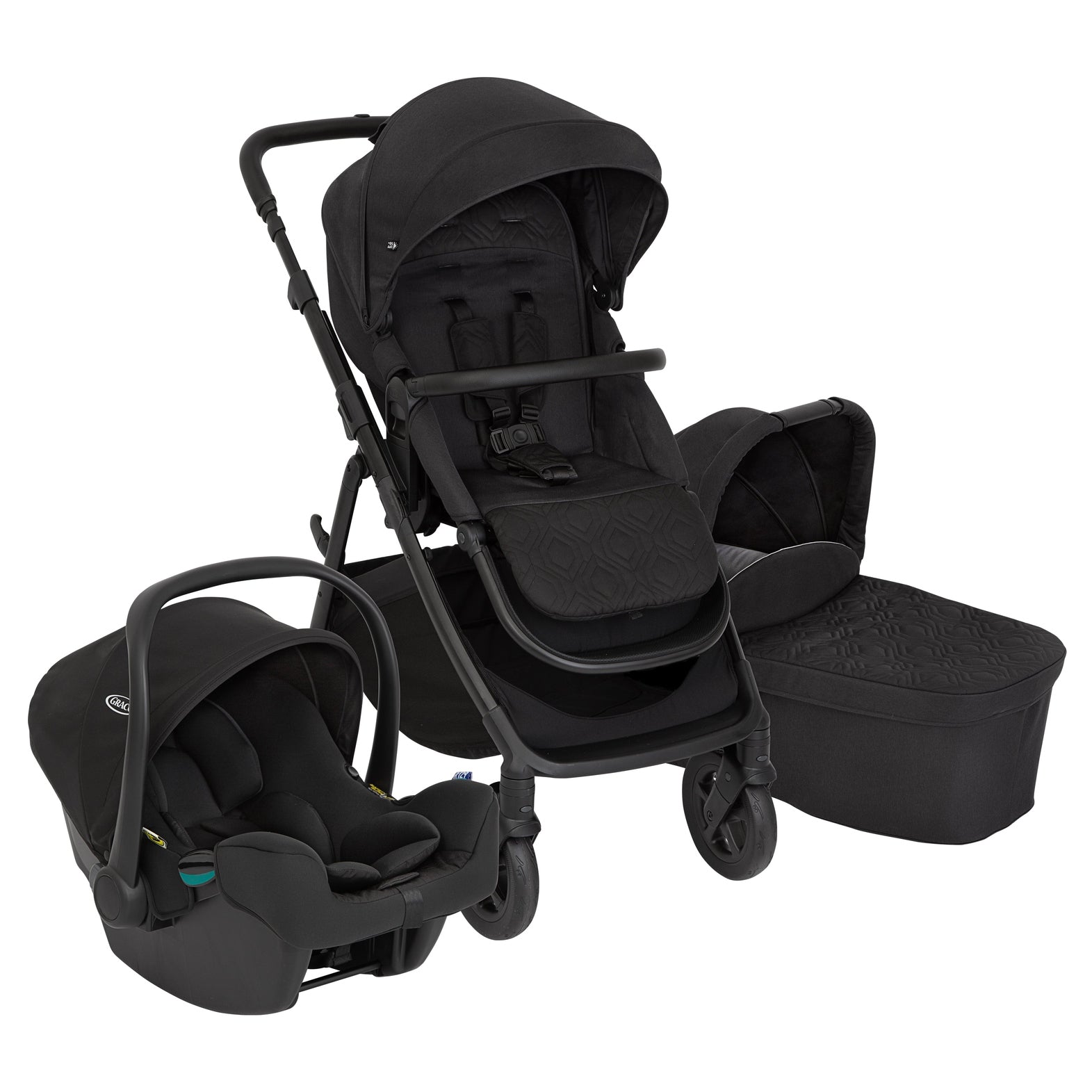 Kombi-Kinderwagen "Near2Me™ DLX", 3in1 inkl. Babyschale - GRACO Graco Children's Products
