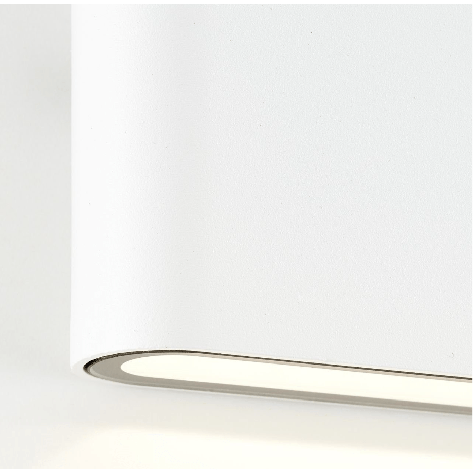 LED Außen-Wandleuchte "Welbie", weiss von BRILLIANT Brilliant