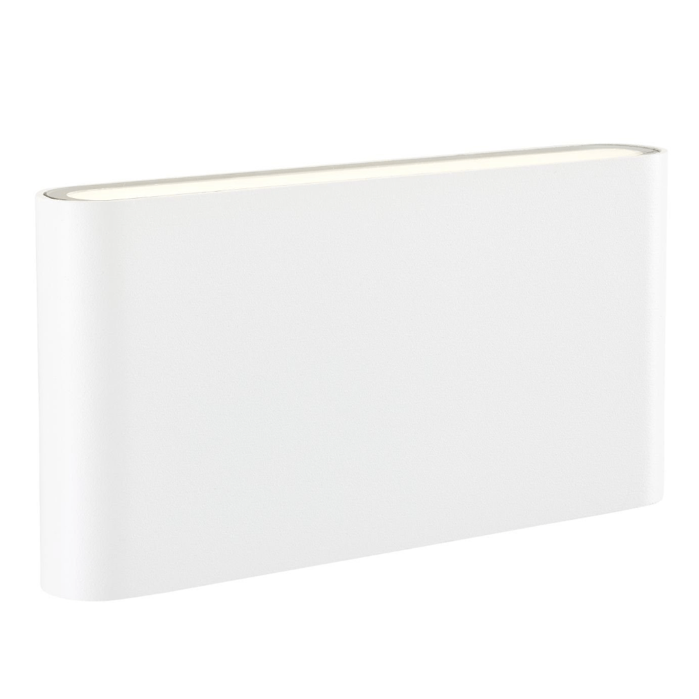 LED Außen-Wandleuchte "Welbie", weiss von BRILLIANT Brilliant