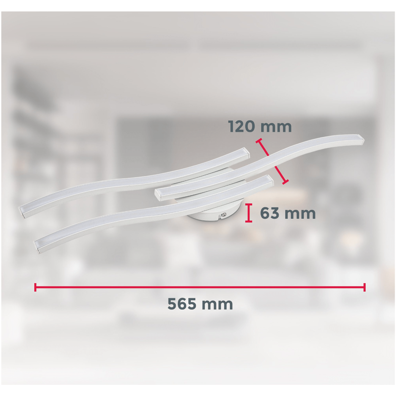 LED Deckenleuchte B.K.Licht