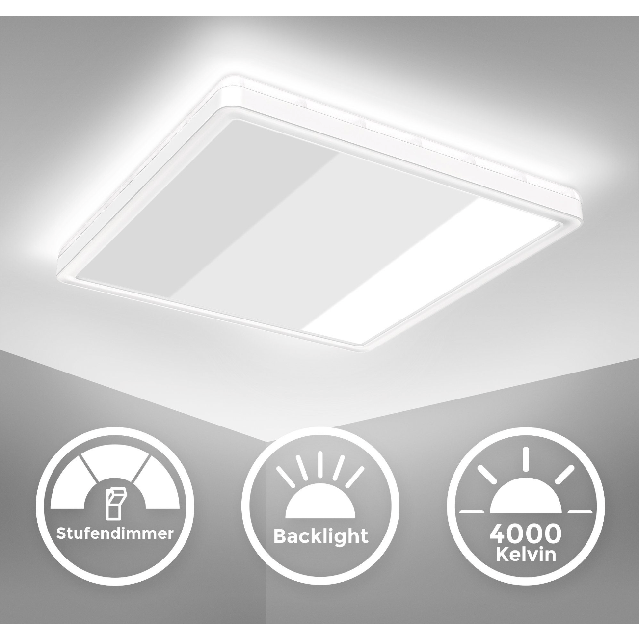 LED Deckenleuchte B.K.Licht