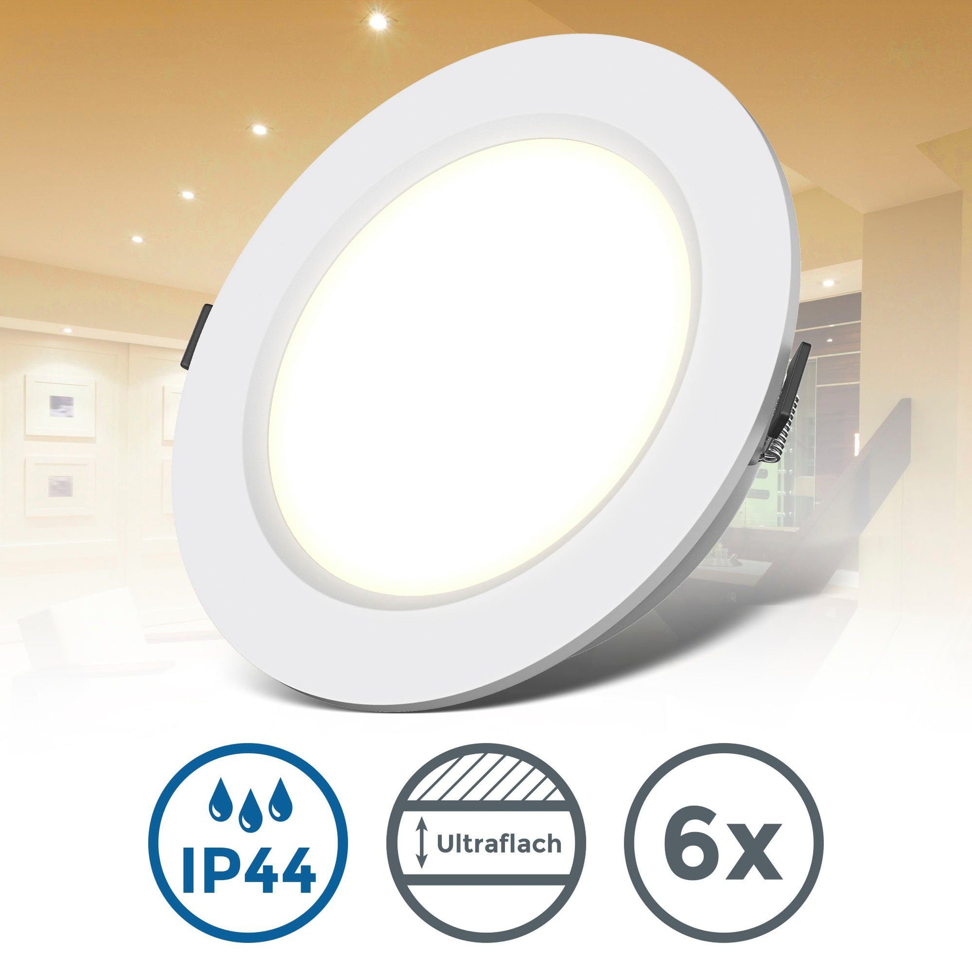 LED Einbauleuchte B.K.Licht