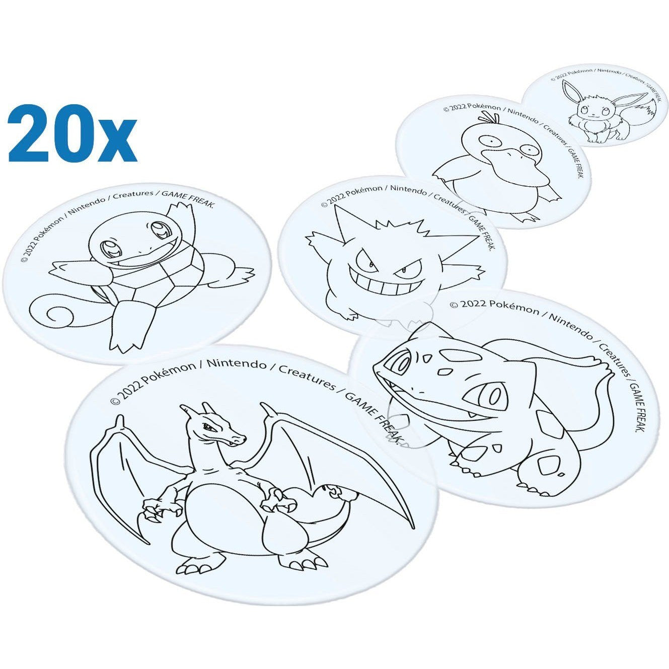 Malvorlage "XOOMY® Pokémon Refill" - RAVENSBURGER Ravensburger Verlag GmbH