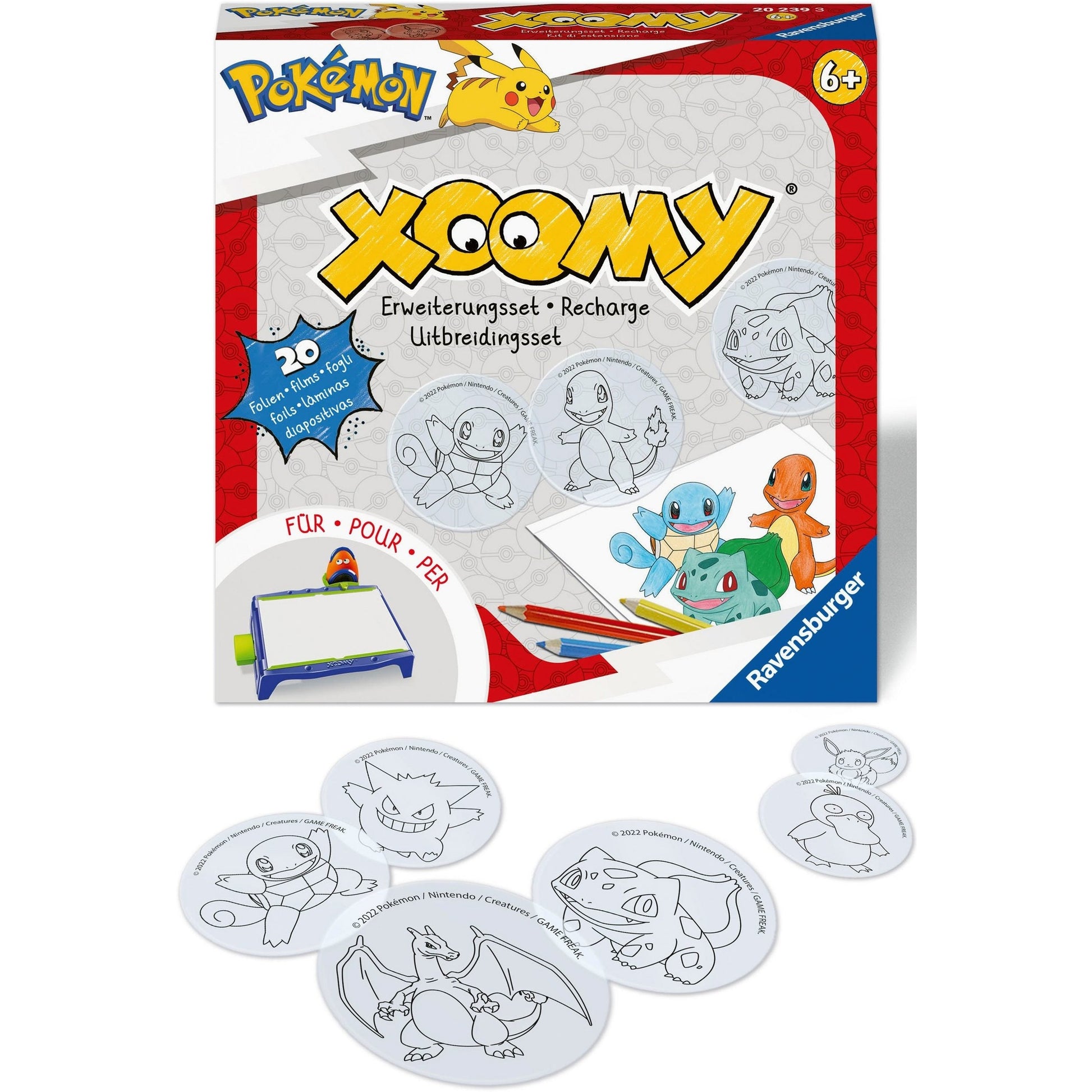 Malvorlage "XOOMY® Pokémon Refill" - RAVENSBURGER Ravensburger Verlag GmbH