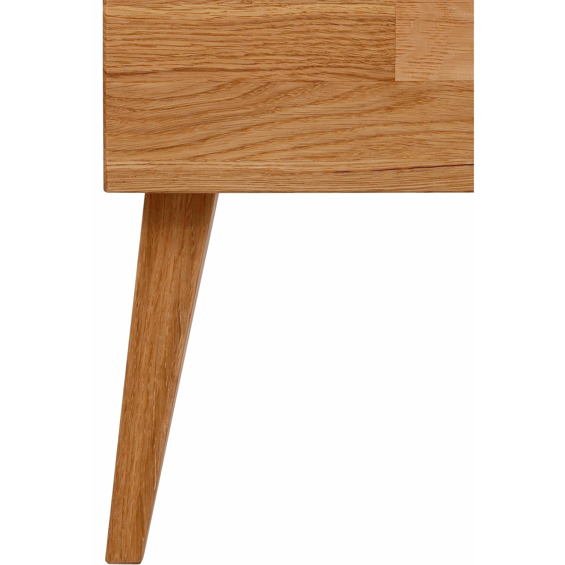 Nachttisch "Natali", massive Eiche, Breite 45 cm - HOME AFFAIRE HOME AFFAIRE