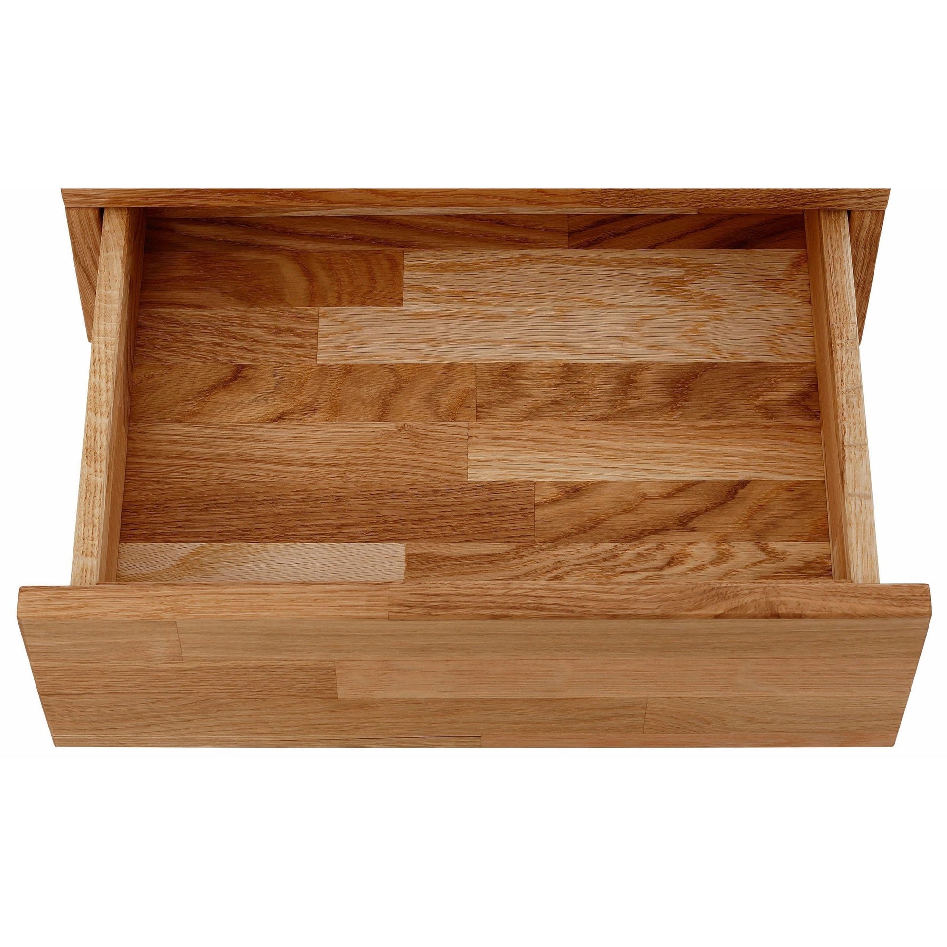Nachttisch "Natali", massive Eiche, Breite 45 cm - HOME AFFAIRE HOME AFFAIRE
