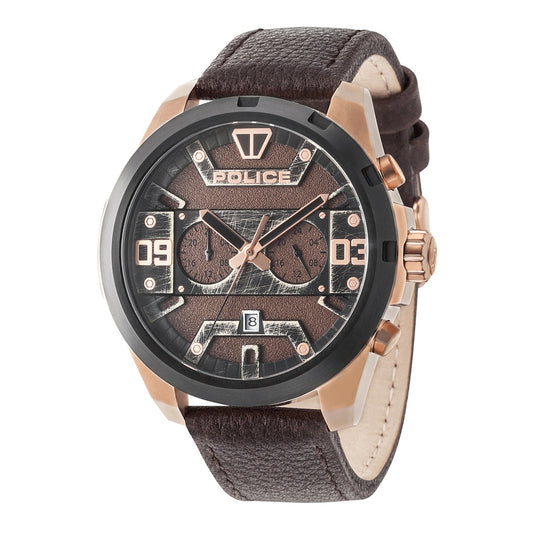 Police Dash PL.15365JSRB/12 men's watch dual timer