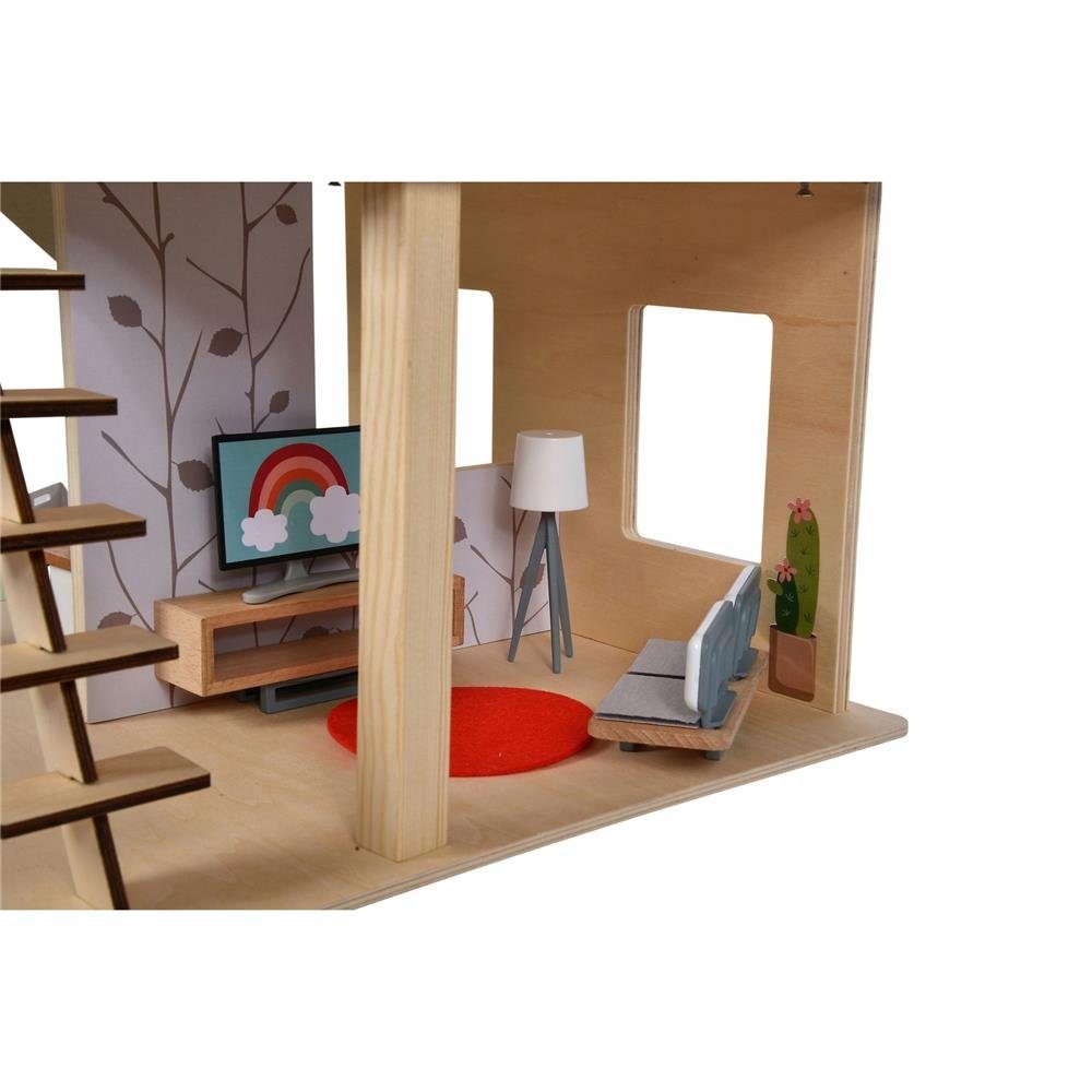 Puppenhaus 25tlg. mit Möbeln - Eichhorn Simba Toys GmbH & Co. KG