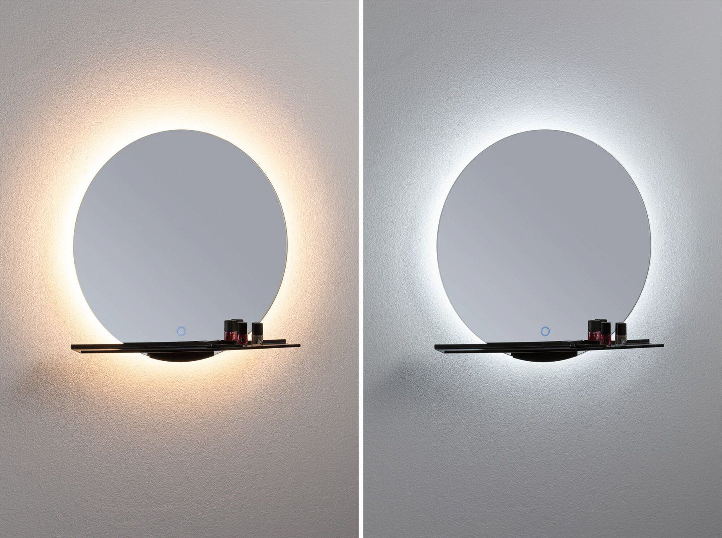 LED Wandleuchte Spiegel "Miro", rund - PAULMANN