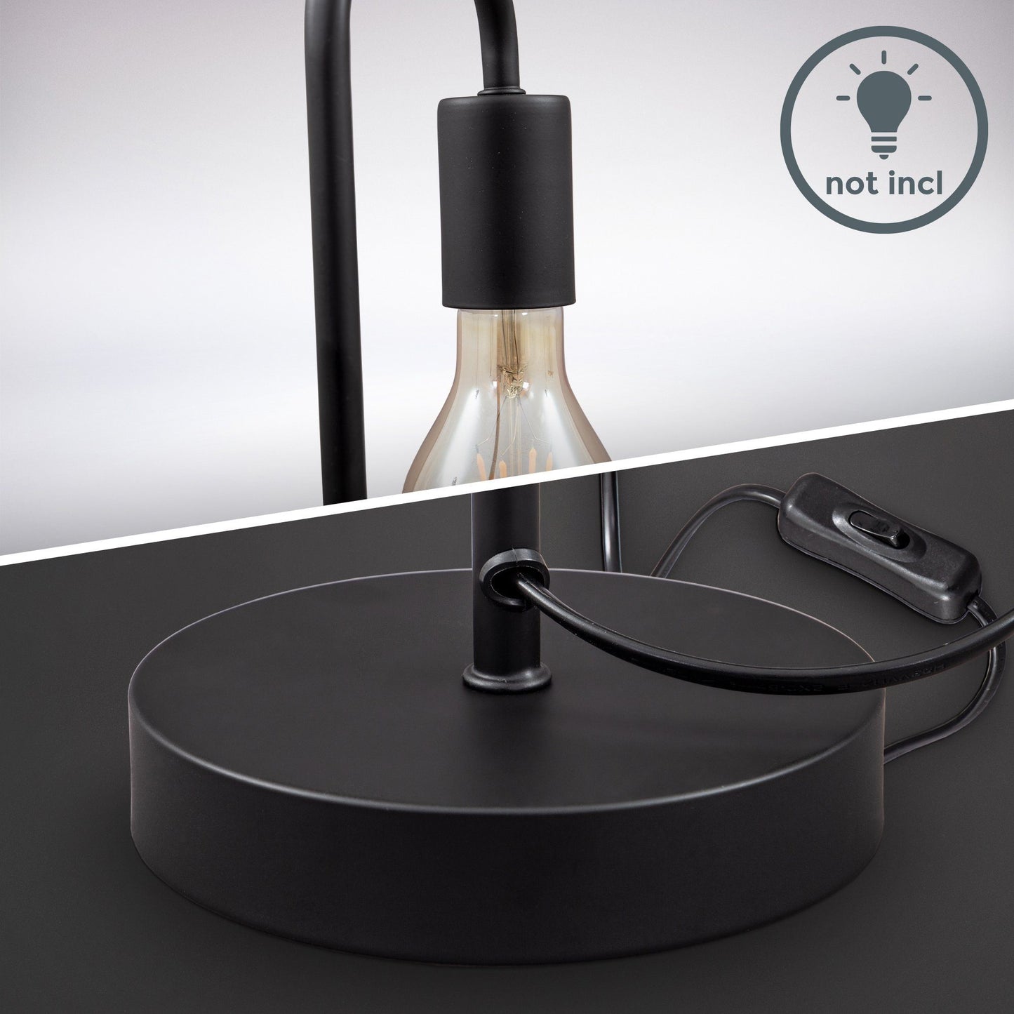 Retro Tischlampe B.K.Licht