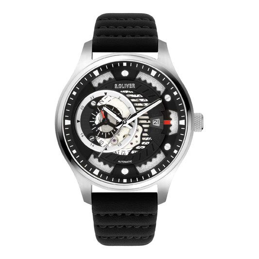 s.Oliver SO-3941-LA Herrenuhr AUTOMATIK