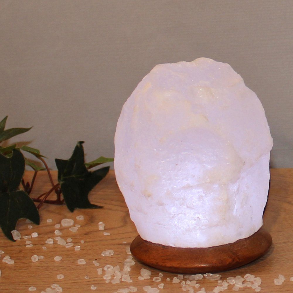 Salzkristall-Tischlampe, inkl. USB-Rock - HIMALAYA SALT DREAMS HIMALAYA SALT DREAMS