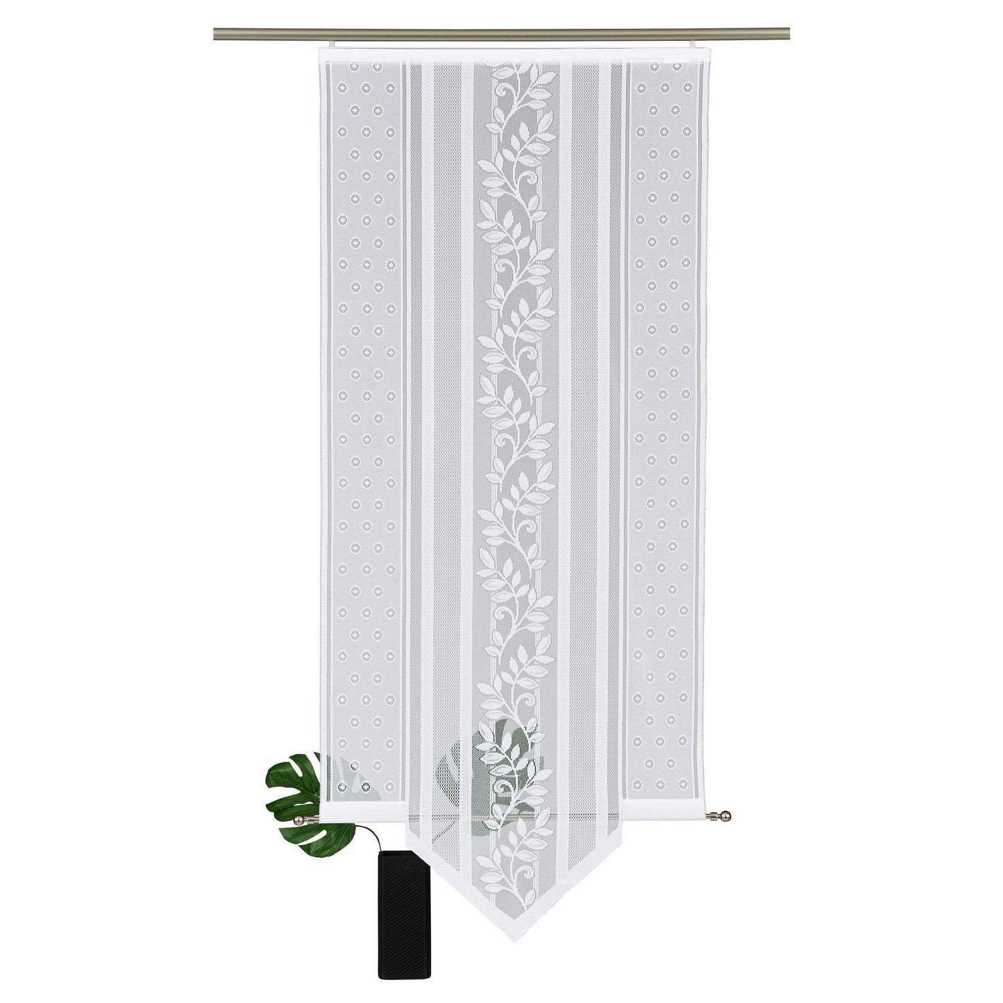 Schiebegardine "Flora-Spitz", Größe: 180x60 cm - VHG VHG
